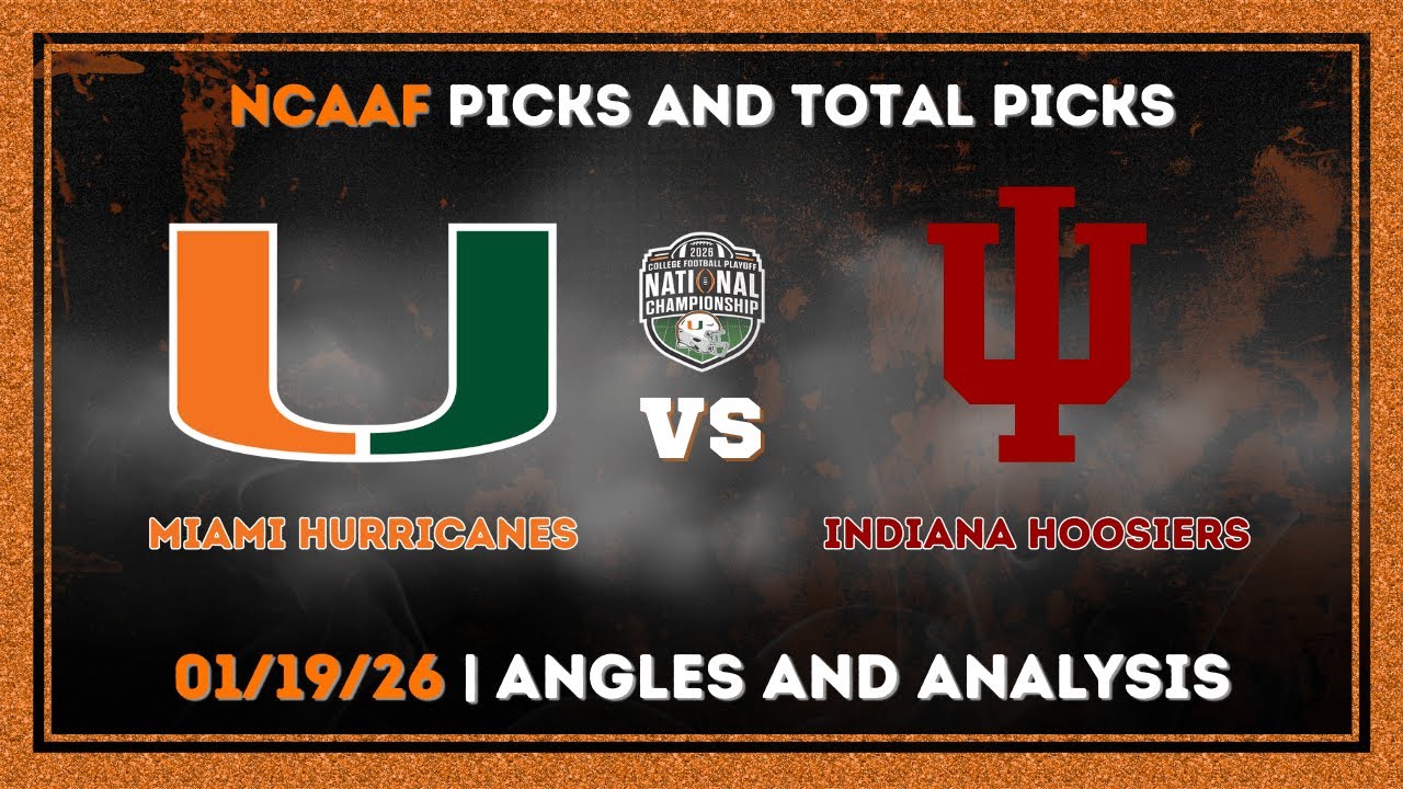 NCAAF Picks Today 01/19/26 | College Football Picks & Analysis Today 01/19/26