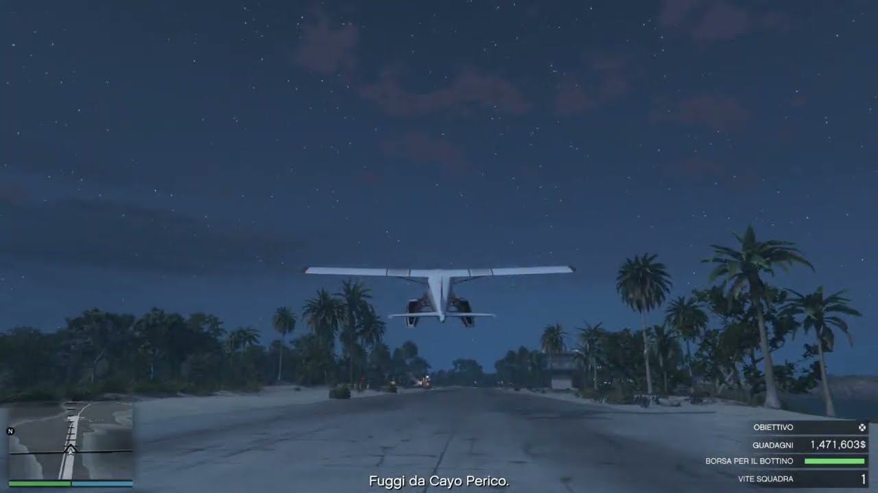 GTA5 - Cayo Perico DLC - Kosatka e Fuga dall'aeroporto - Sfida Elite