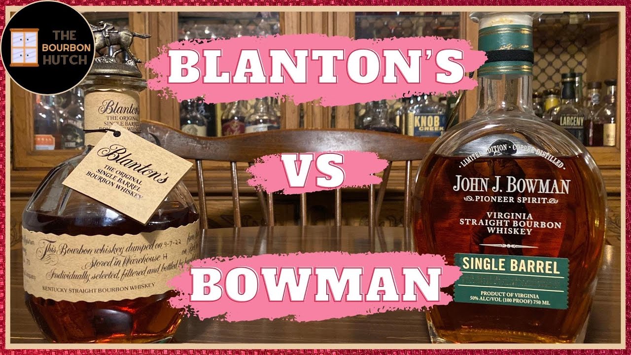 Is John J. Bowman Single Barrel Better than Blanton's?