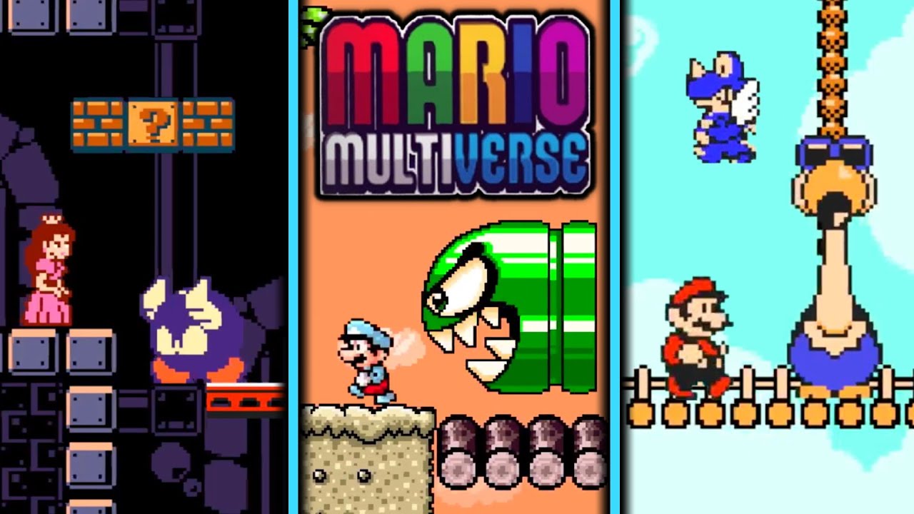В Mario Multiverse ЧУДЕСНЫЕ уровни!