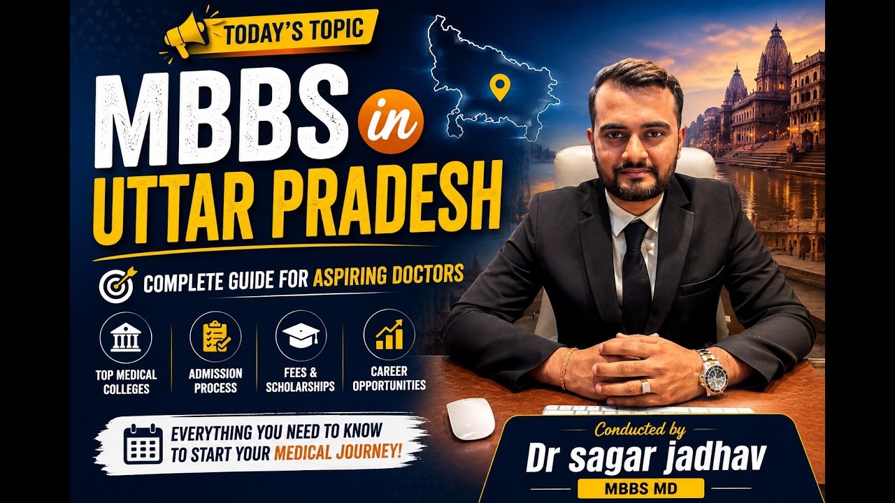 MBBS in Uttar Pradesh 2026 | Complete Admission Guidance, Fees, Cutoff & Best Colleges