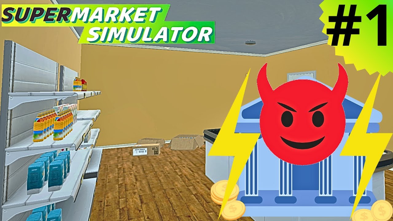 SONO GIà IN DEBITO CON LA BANCA! | Supermarket Simulator ep 1