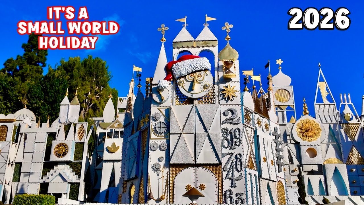 It’s a Small World Holiday | Full Ride POV | Disneyland Christmas 2025
