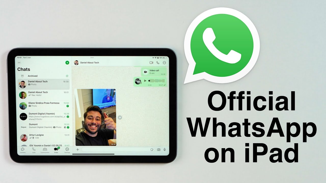 How To Use WhatsApp on iPad - Official App!