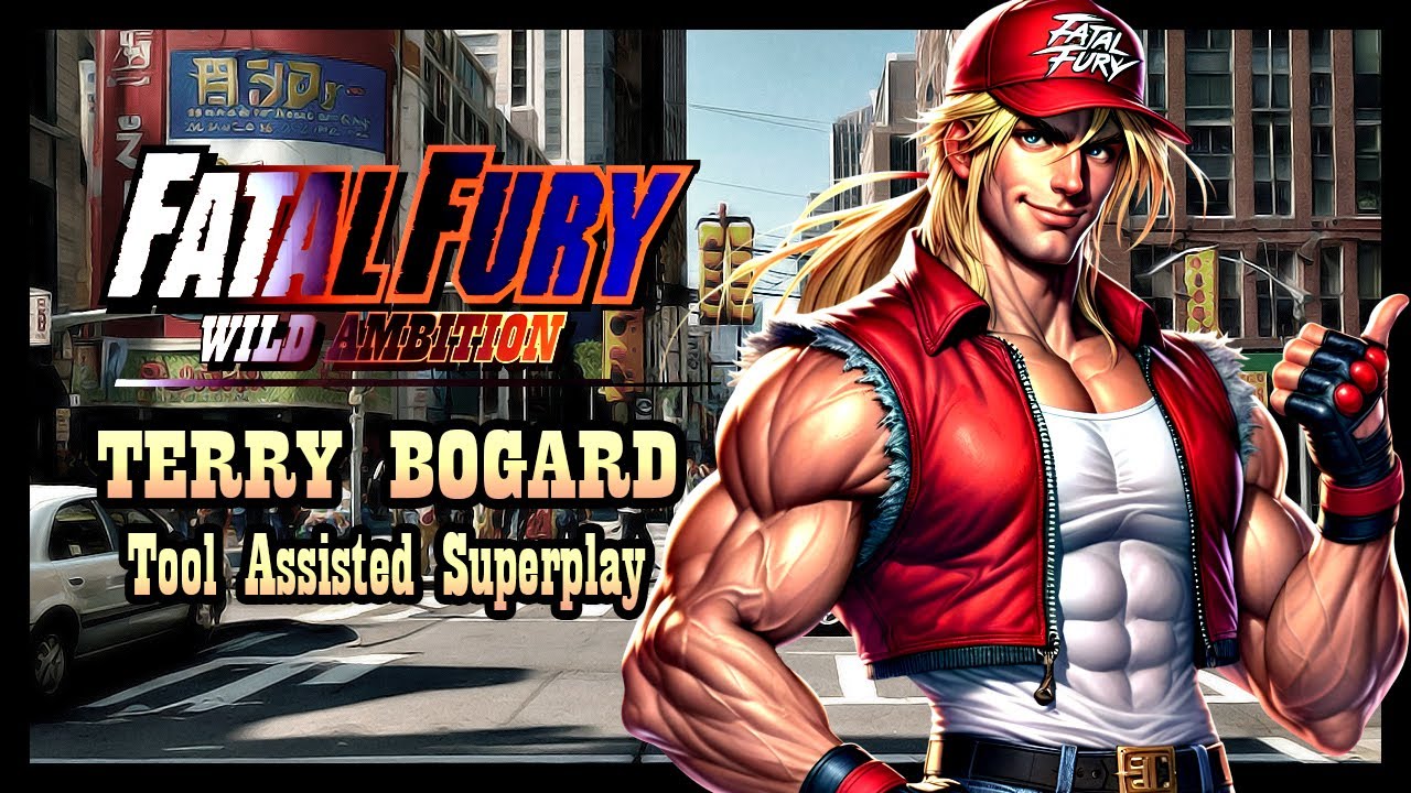 【TAS】FATAL FURY WILD AMBITION (PSX) - TERRY BOGARD