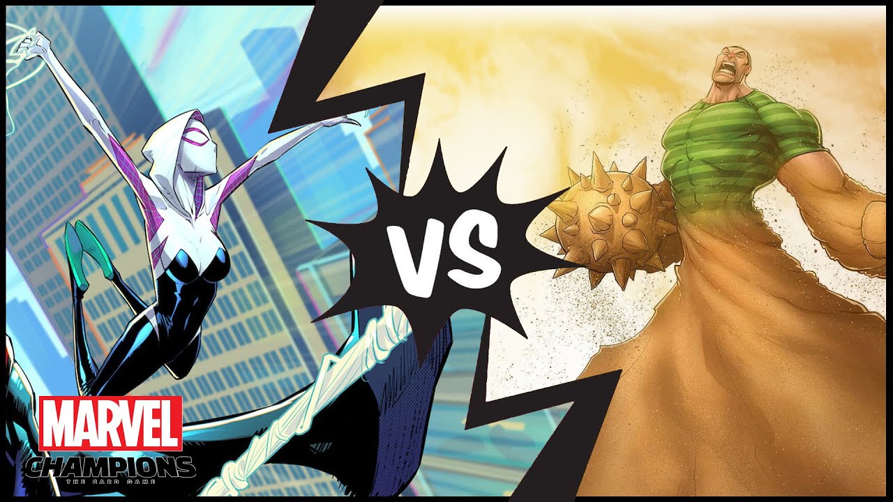 Marvel Champions⎮ Ghost-Spider vs Hombre de arena RETO SINIESTRO. Campaña experto⎮Dr. Pirri