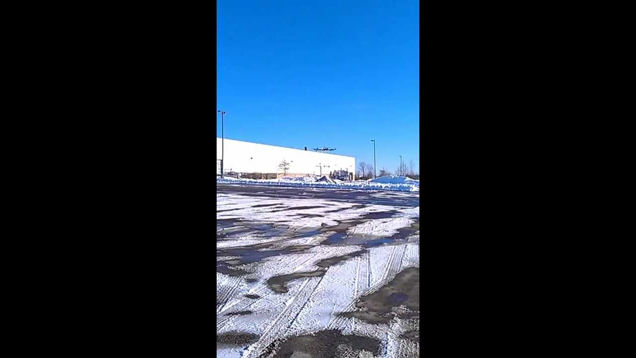 RCT800 Hexacopter - Maiden flight (first real flight)... a little tame
