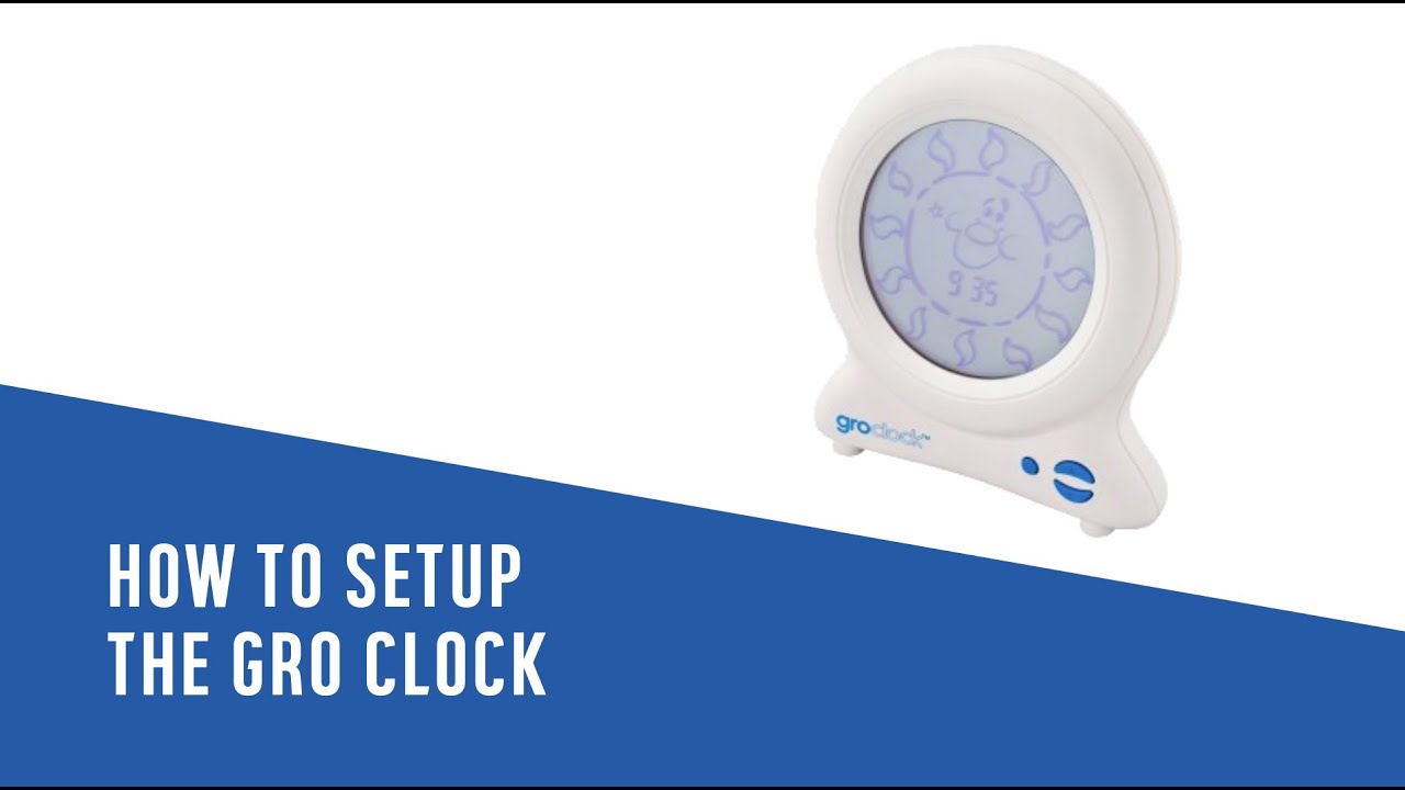 Gro Clock First Time Setup