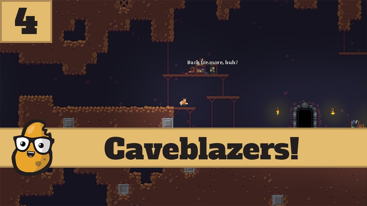 Caveblazers Ep. 4 - Roguelite Action Platformer - My first Altar Weapon!