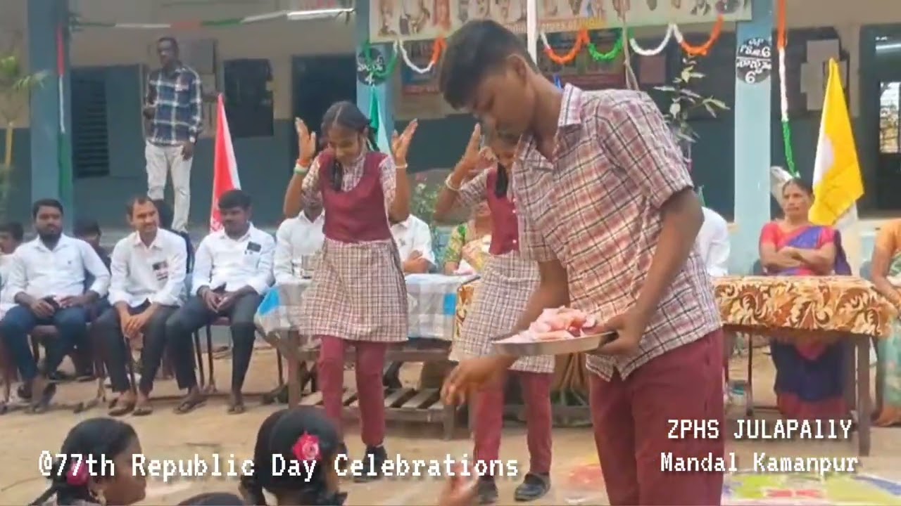 పారే గోదారీ@ZPHS JULAPALLY KAMANPUR MANDAL 
