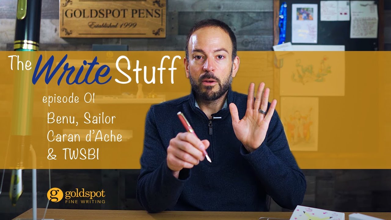 The Write Stuff, выпуск 01 — New Benu, ручки Caran d'Ache x Paul Smith, TWSBI Mini AL Grape