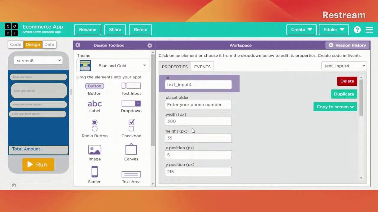 Ecommerce App | Part 1 | App Lab | Code.org