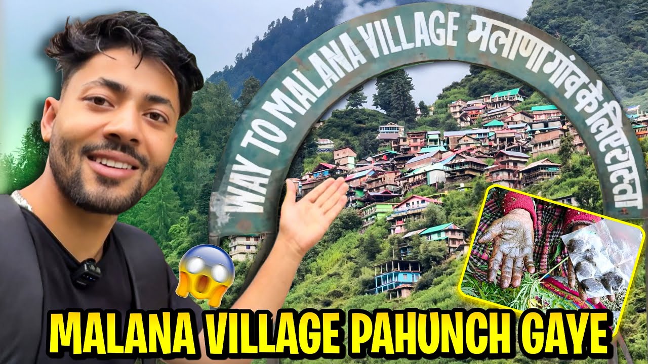 Malana☘️- The Hash Village Pahunch Gaye😍 || Sanjay Chauhan
