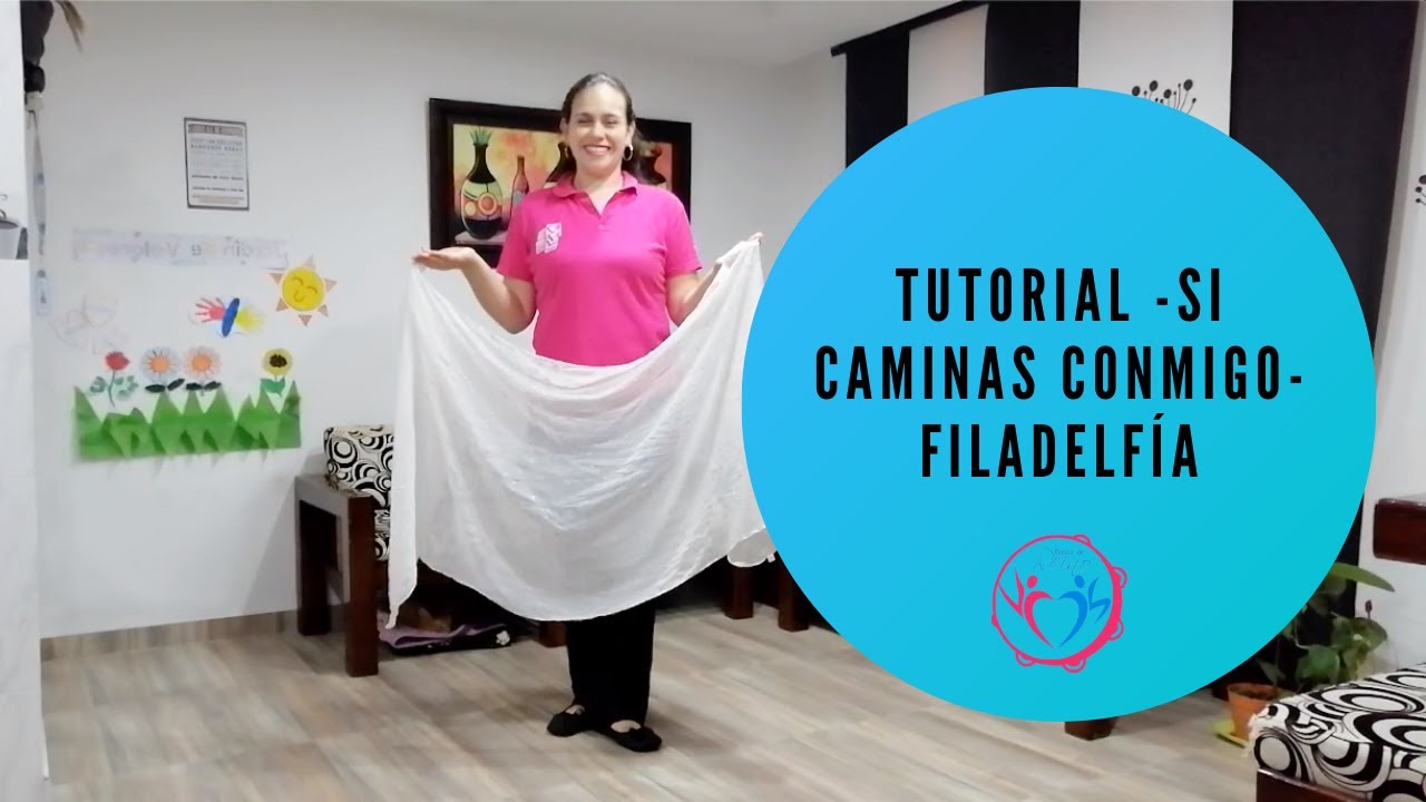 TUTORIAL -Si caminas conmigo- Filadefia - Danza de Reino 🌟