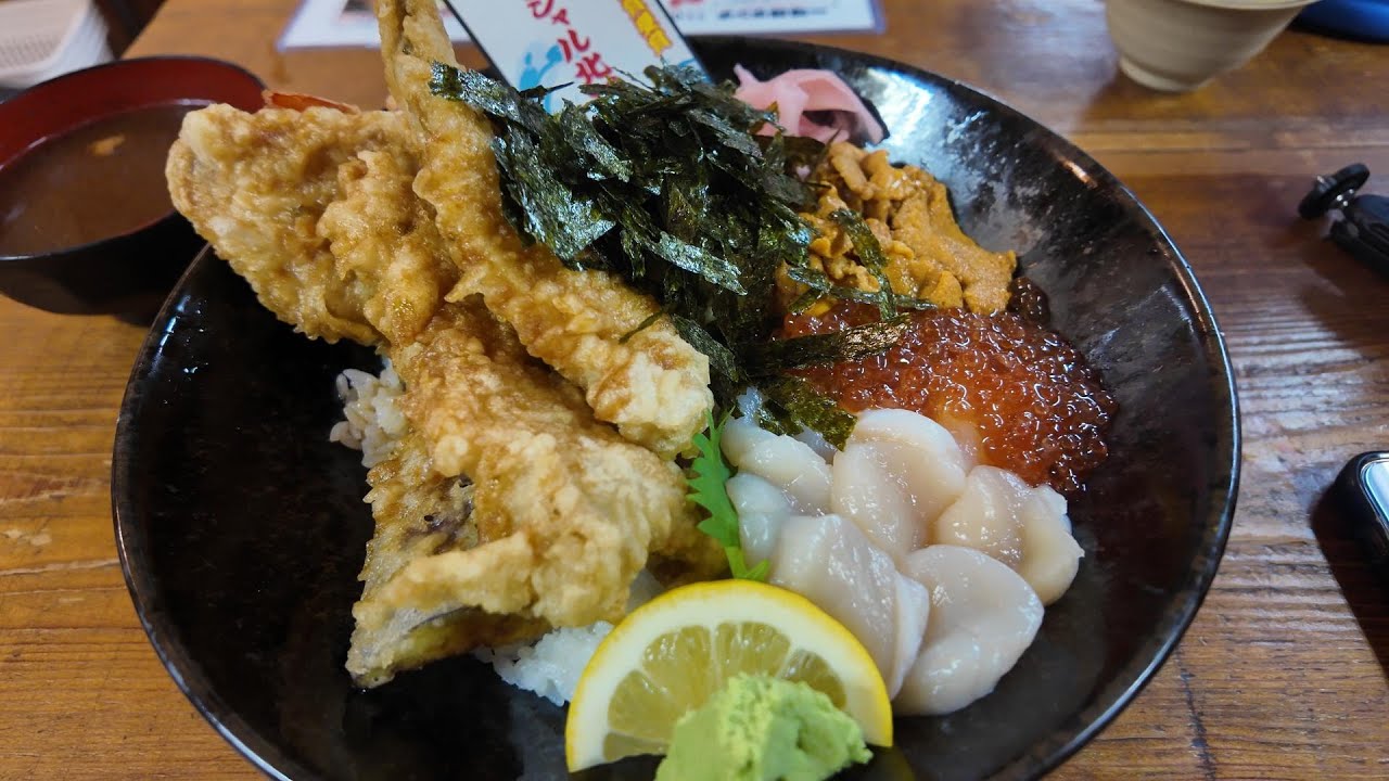 谷町の「一味禅」でスペシャル北海丼食ってきた