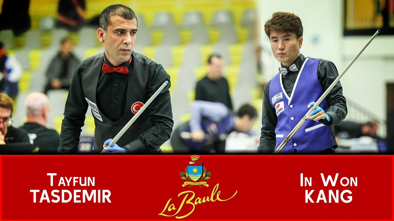 3-Cushion World Cup La Baule 2018 Tasdemir vs Kang In-Won