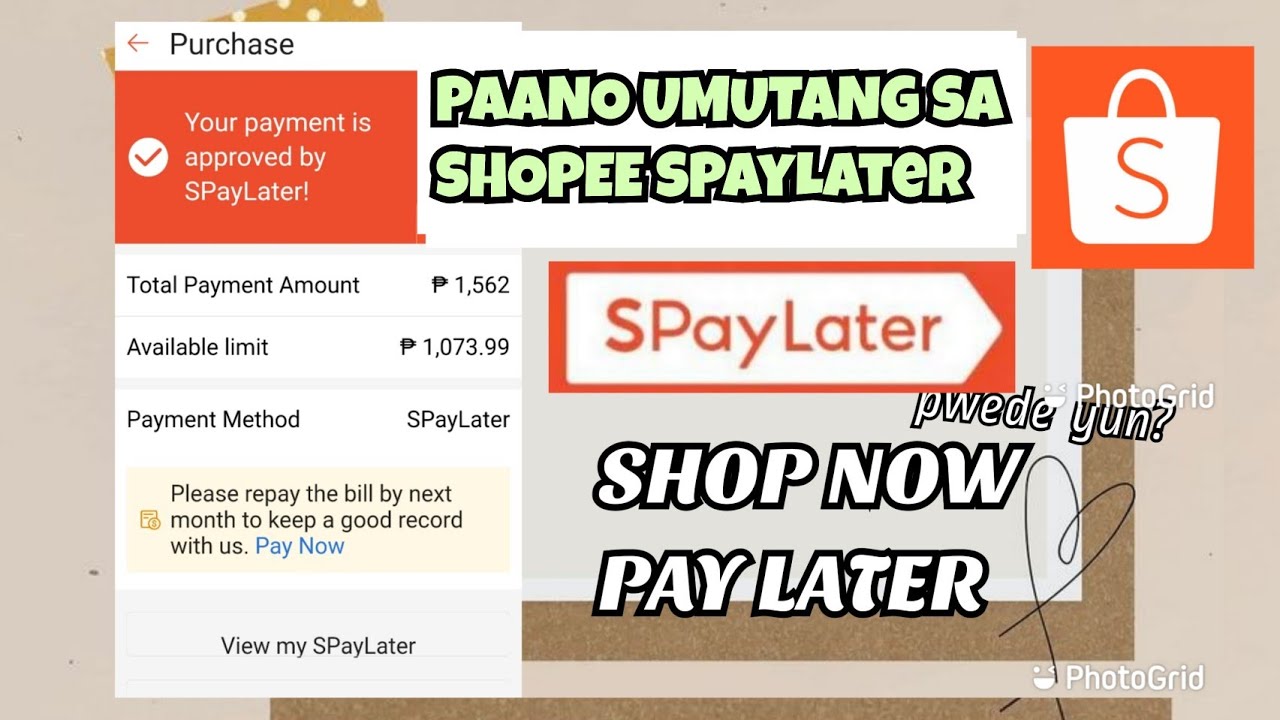 How to Order in SHOPEE using SPayLater | Shop Now Pay Later | Lizzy