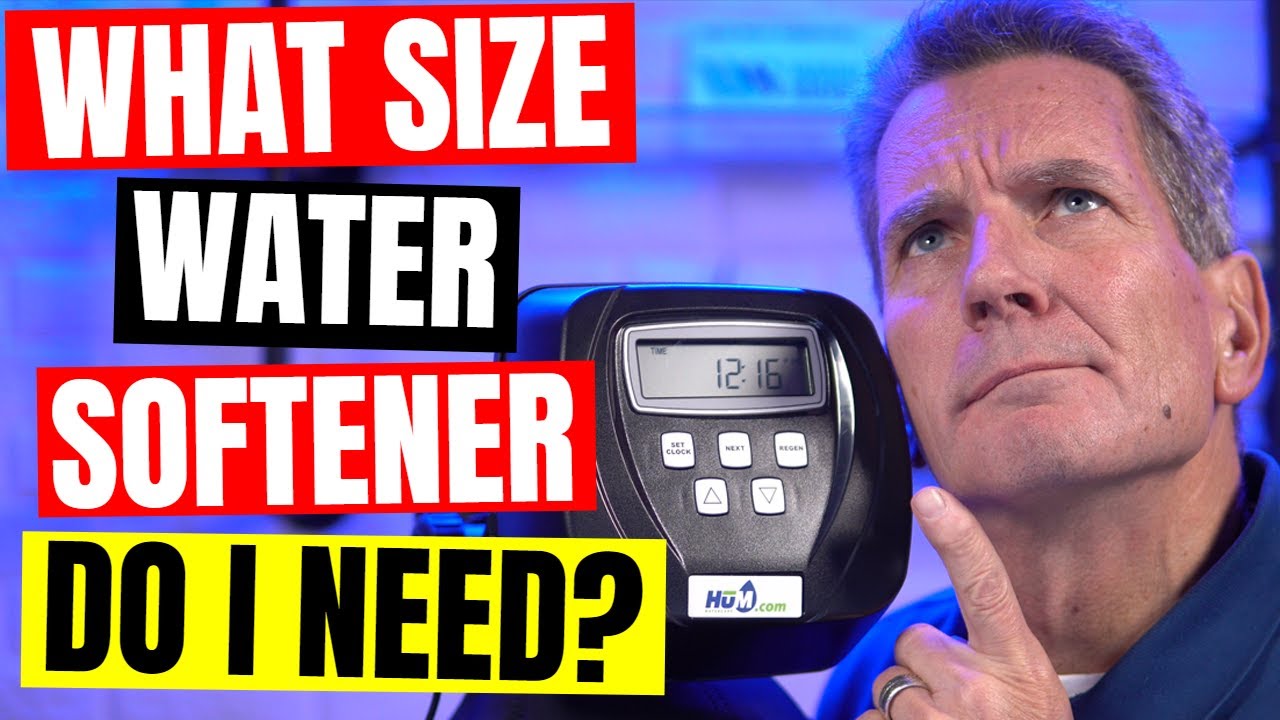 What Size Water Softener Do I Need for My Family?