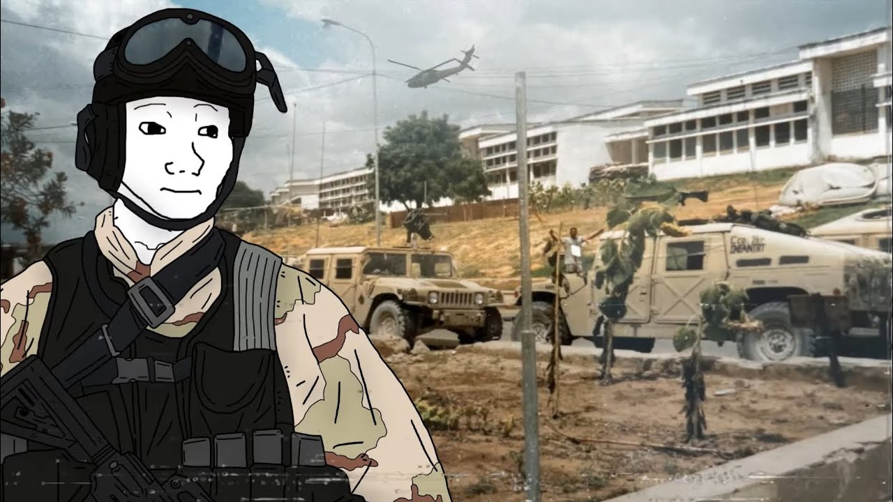 Falling to Pieces but your convoy is rolling through Mogadishu