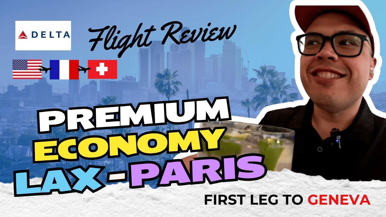 11 Hour Flight 🇫🇷 DELTA Premium Select | Food Reviews | LOS ANGELES LAX to PARIS CDG FLIGHT REPORT