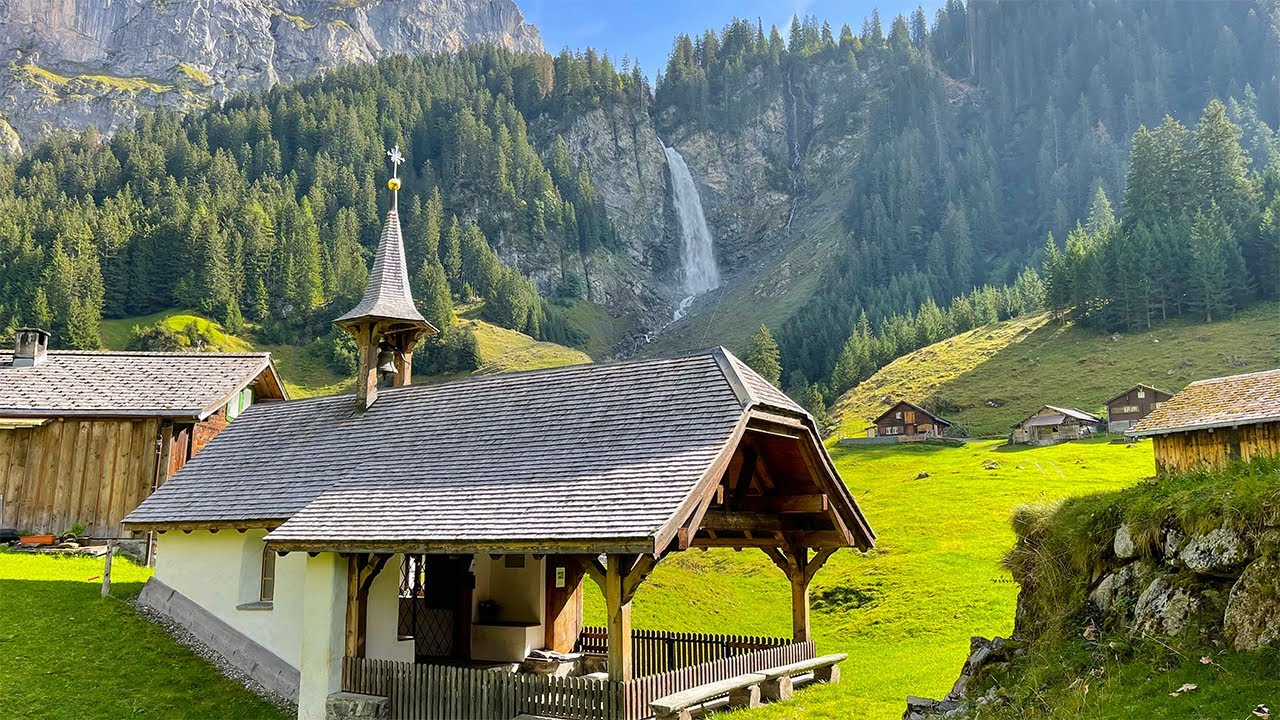 Stäubifall, Switzerland 4K - HIDDEN WONDERS OF EARTH - Amazing Beautiful Nature Scenery | 4K VIDEO