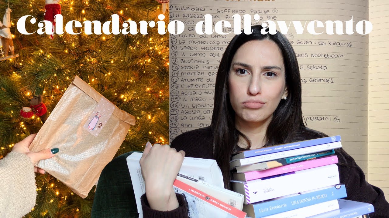 Calendario dell’avvento libri spacchettato 📖
