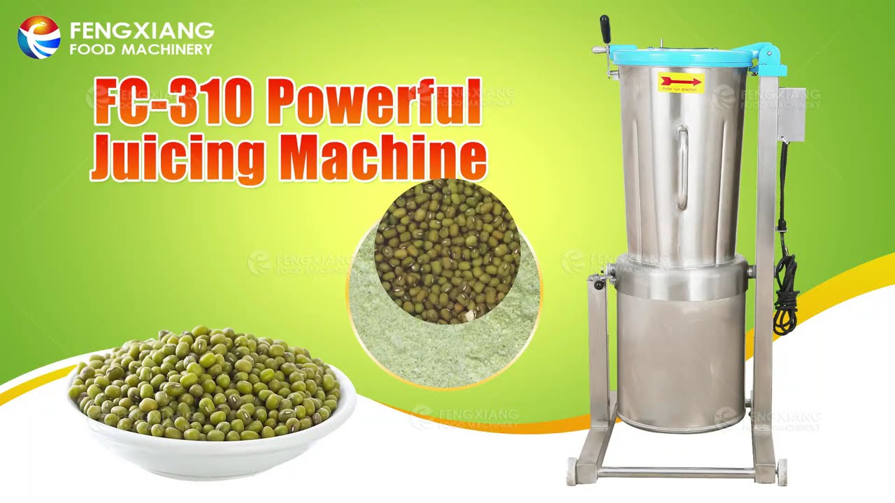 FC 310 Mung Bean Paste Making Machine, Fruit Juice Making Machine