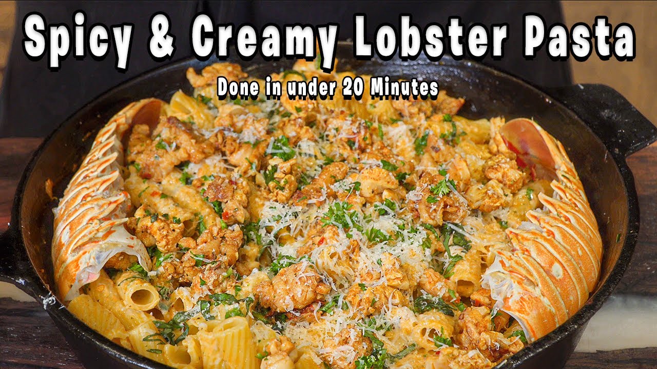 How to Make Creamy Tomato Basil Lobster Pasta