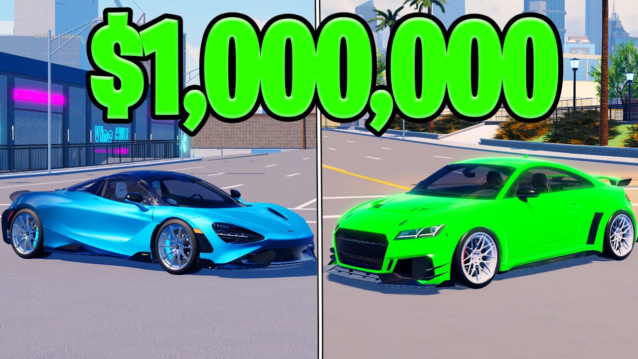 Who Can Make The BEST CAR With $1,000,000 In Driving Empire?