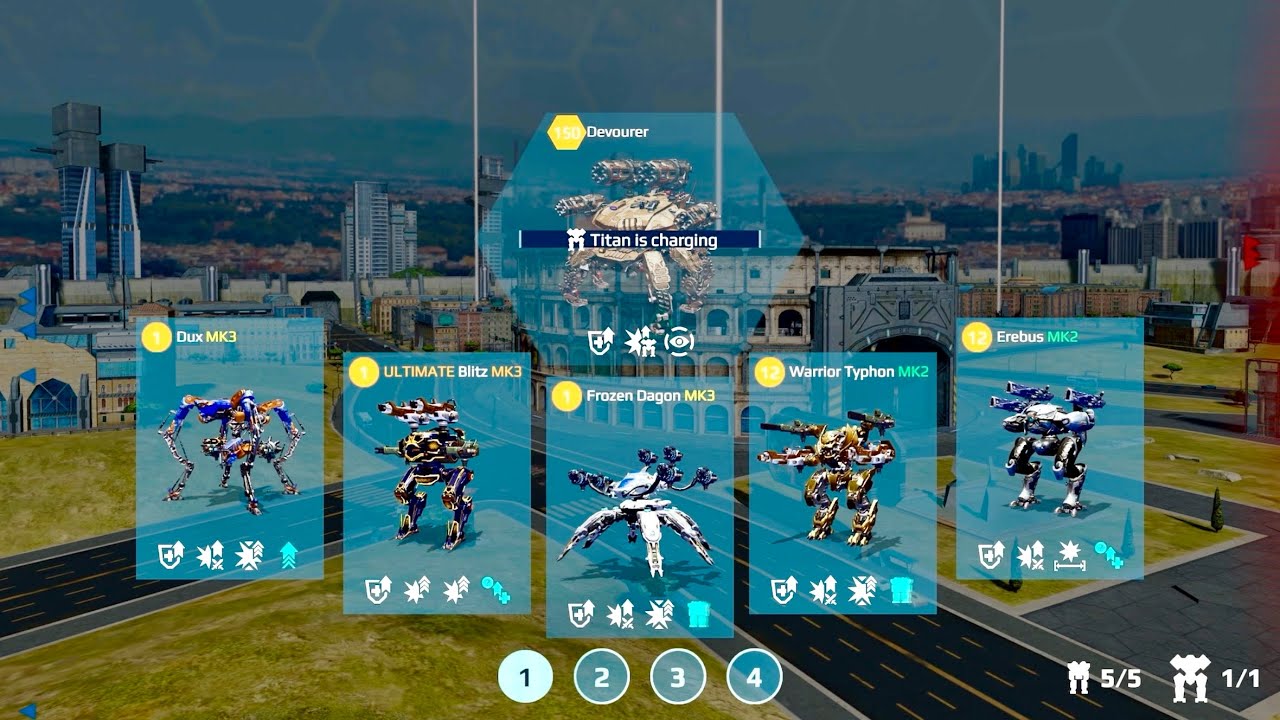 Вap роботc: Давайте поиграем в Aegis Bots | Геймплей Dux, Dagon, Erebus, Typhon и UE Blitz