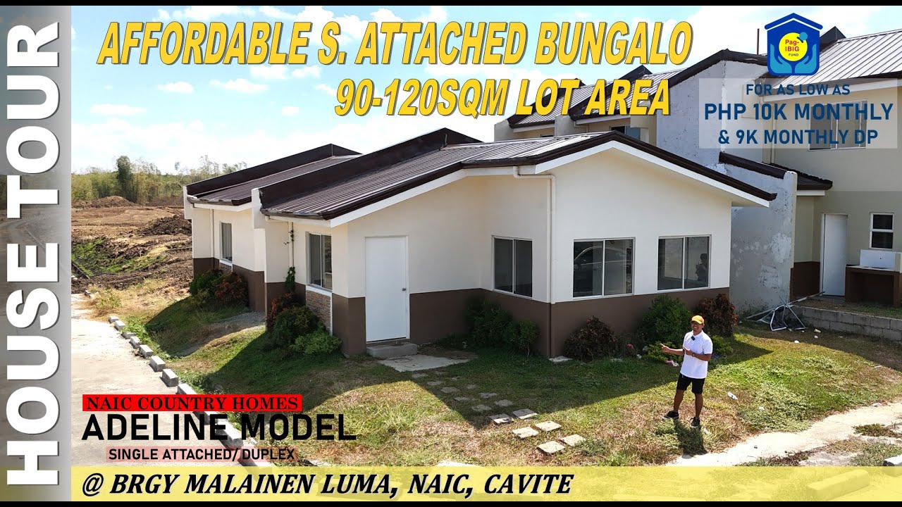 AFFORDABLE BUNGALOW NA MALAKI ANG LOTE | ADELINE | NAIC COUNTRY HOMES | MALAINEN LUMA NAIC CAVITE