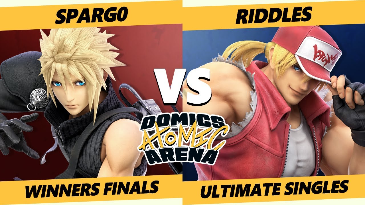 Domics Atomic Arena SSBU - XTR Spargo (Cloud) Vs. EMG Riddles (Terry) Ultimate Winners Finals