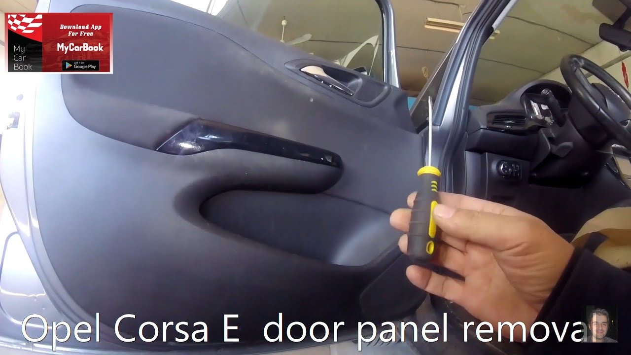 Opel Corsa  E (2014-2019) door panel removal