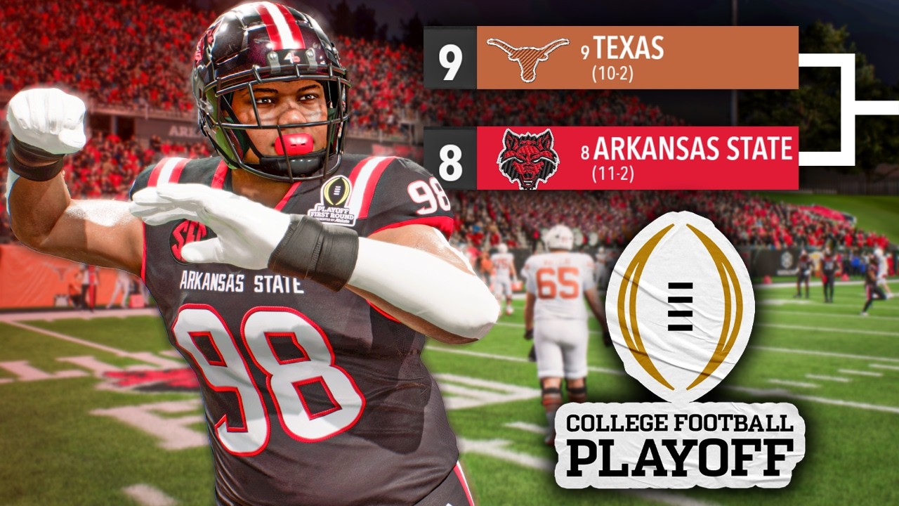 Напряжение нарастает: старт CFP против Техаса | College Football 26 Dynasty | 71