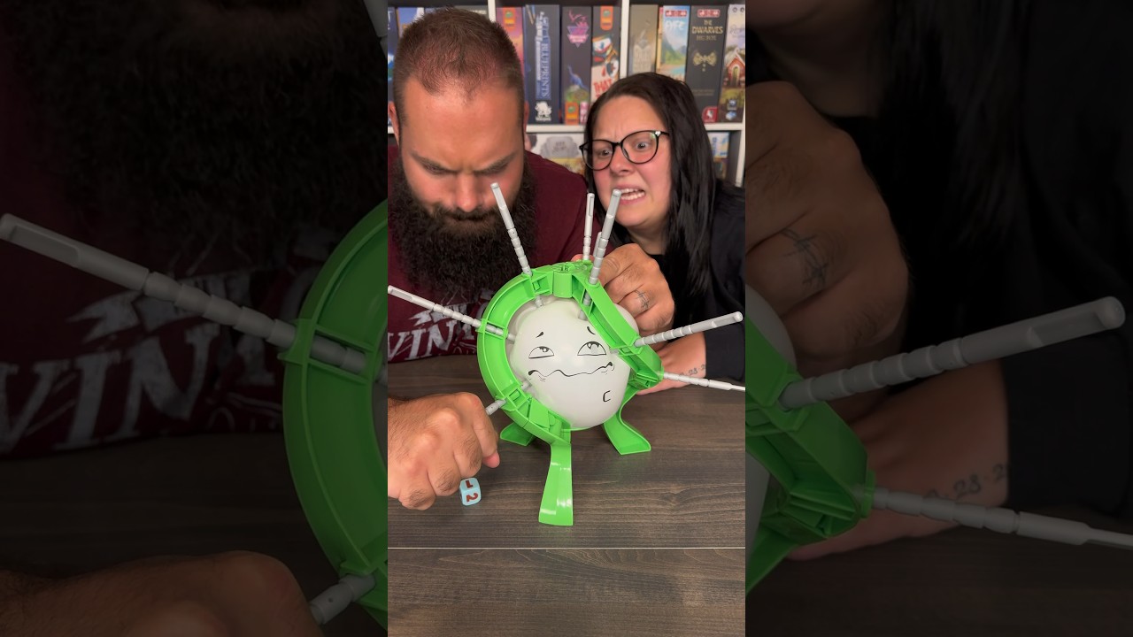 Come Play Boom Boom Balloon With Us! #boardgames #couple #fun
