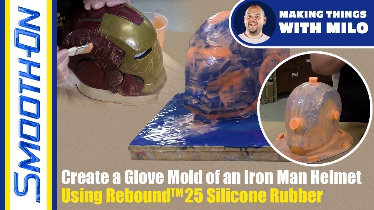 Cosplay-Tutorial: Iron Man Helm Silikonform