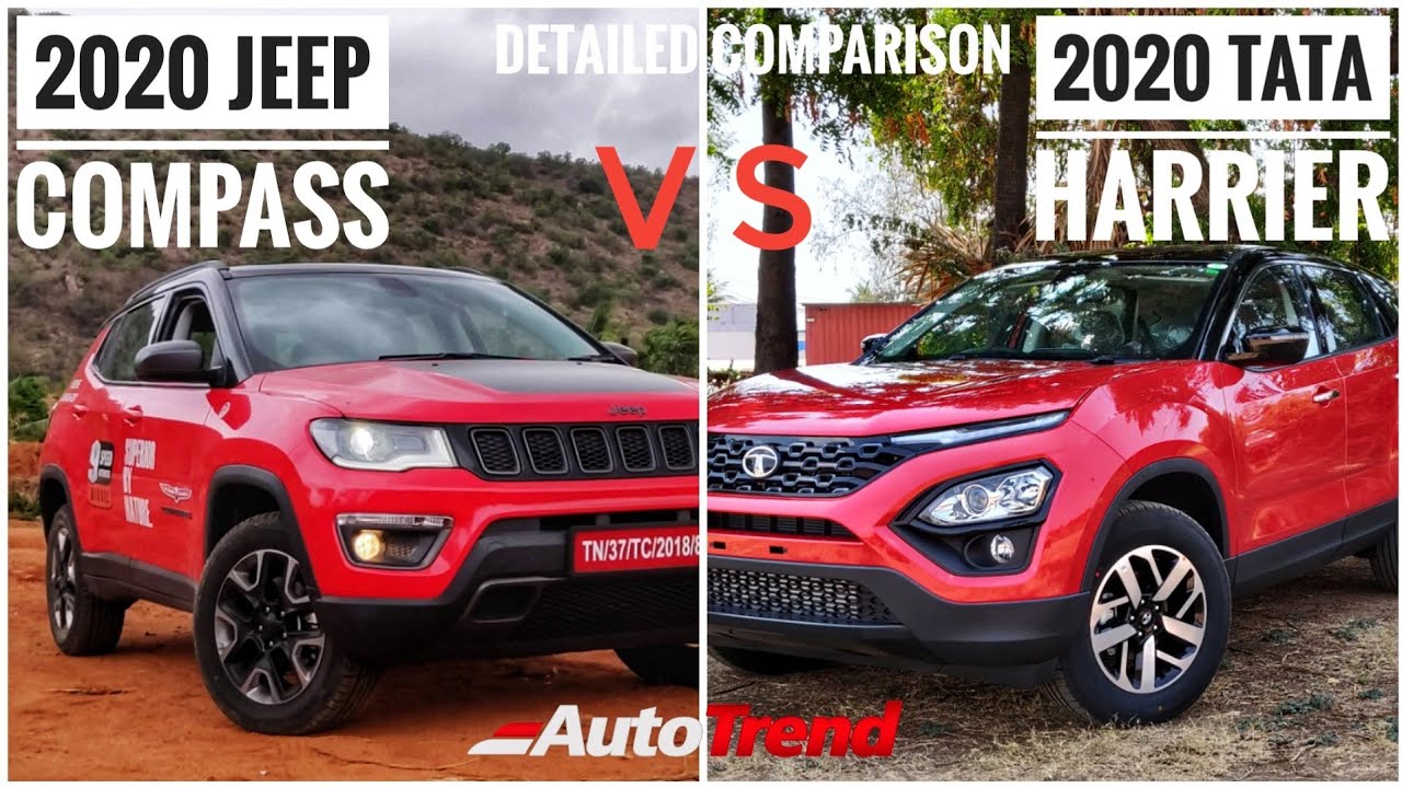 Tata Harrier VS Jeep Compass Diesel | Feature to Feature Comparison | Which One Should You Choose !?
