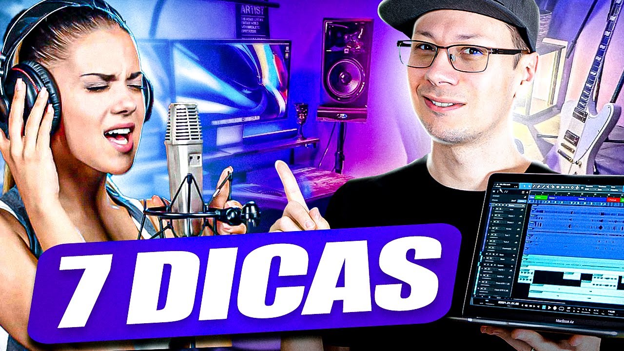 7 Dicas Para GRAVAR e EDITAR VOZ no Home Studio como um PRO