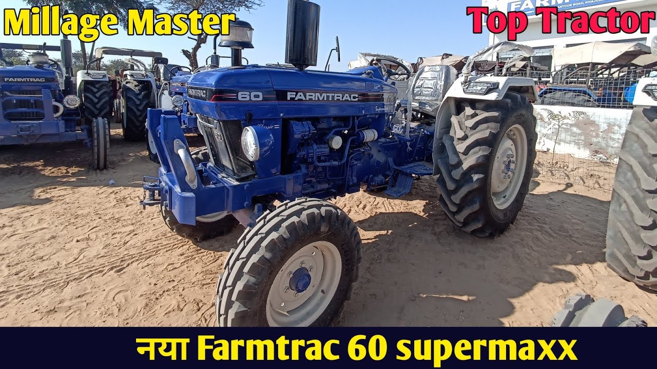 किसानों का पहला साथी  😎 farmtrac 60 supermaxx f2, full review 2025 || With test drive