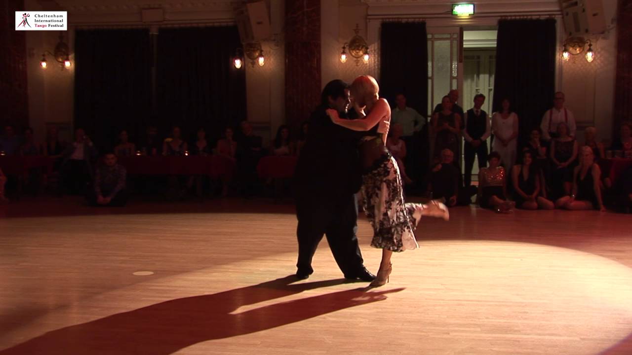 2016 Alejandra and Aoniken dance tango to Paciencia at Cheltenham International Tango festival