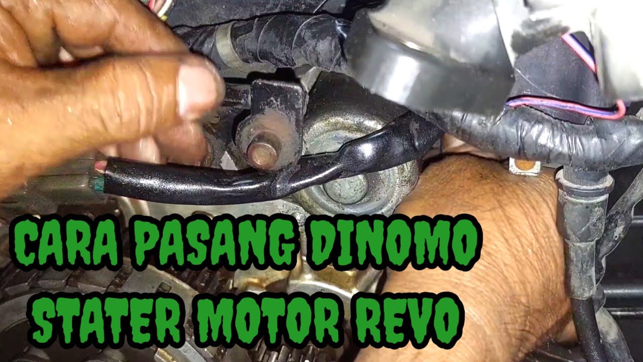 CARA PASANG DINOMO MOTOR REVo injeksi