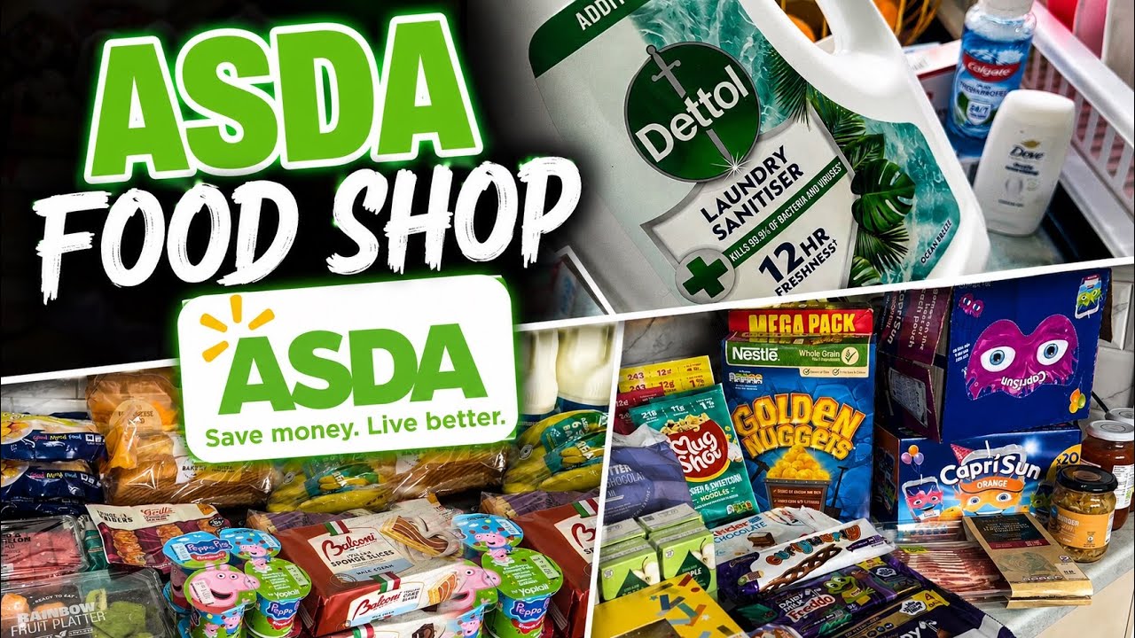 Закупка продуктов | поход в магазин за продуктами | покупки в Asda