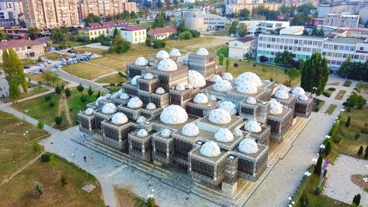 Prishtina, Kosovë 2018 Drone Footage (DJI MAVIC PRO 4K)