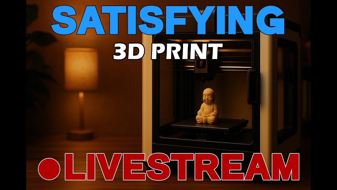 Satisfying 3D Prints on the Bambu Labs X1C | LoFi Music
