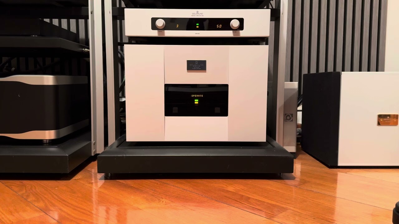 Goldmund Telos 800 Power Amp with built-in DAC