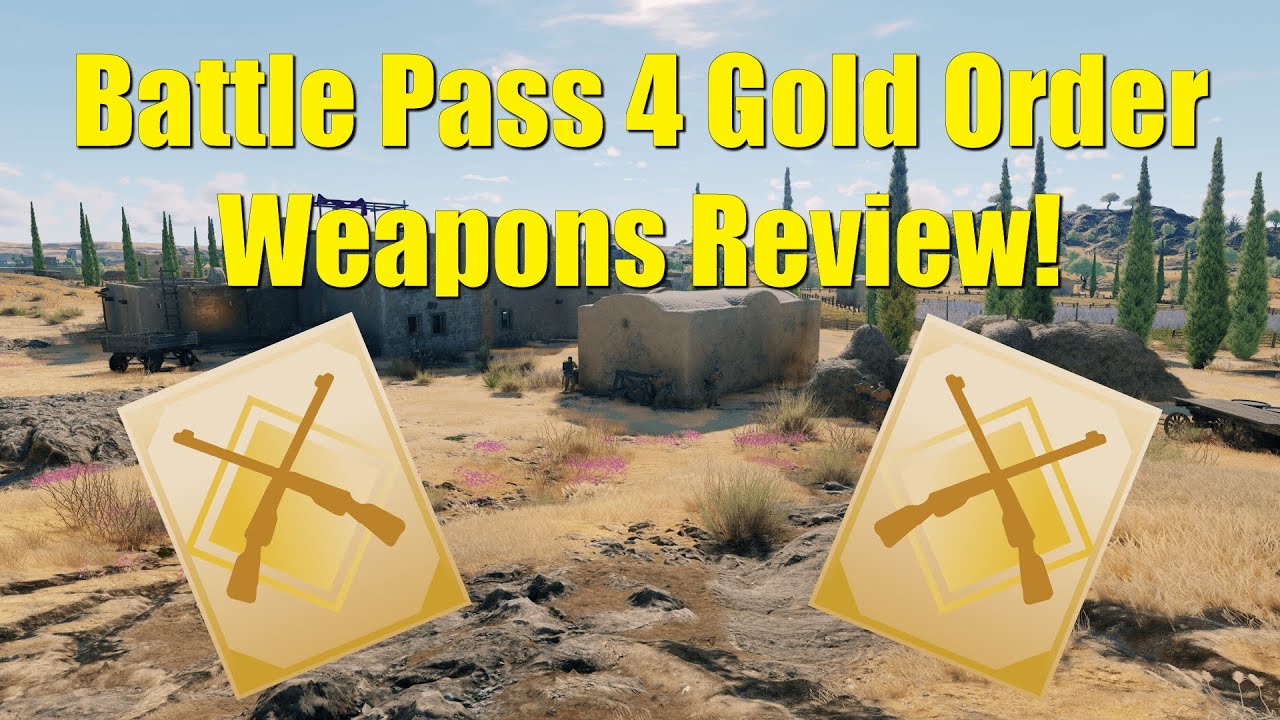 Battle Pass 4 Gold Order Weapons Ranked!! | Enlisted Gold Order Weapons Review
