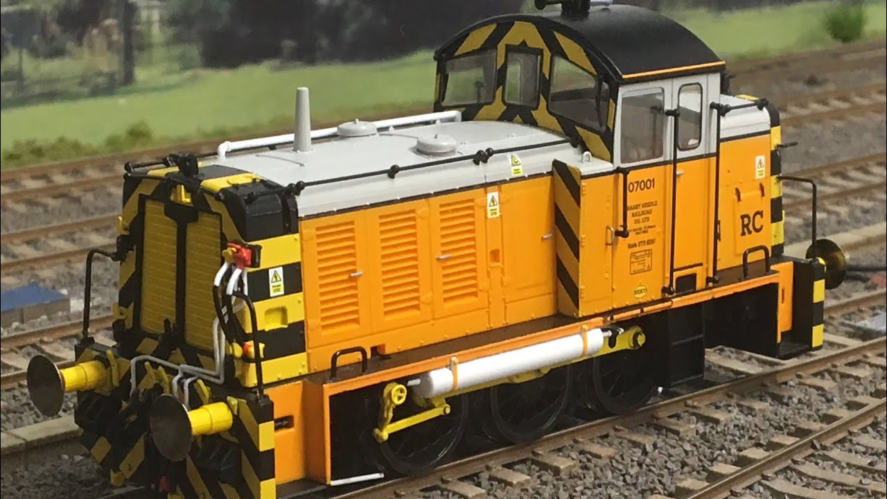 Heljan stunning class 07 shunter