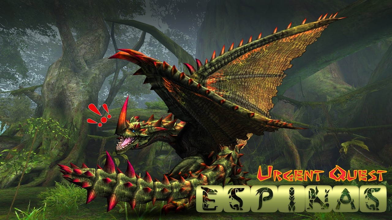 Espinas Urgent Quest hunt | MHFZ