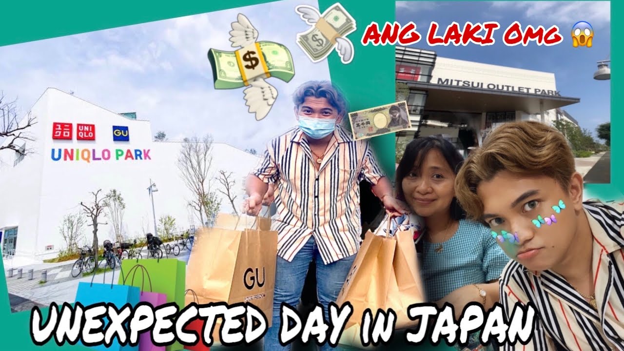 GRWM + UNIQLO PARK JAPAN | MITSUI OUTLET PARK | SOOO BIG!!!!