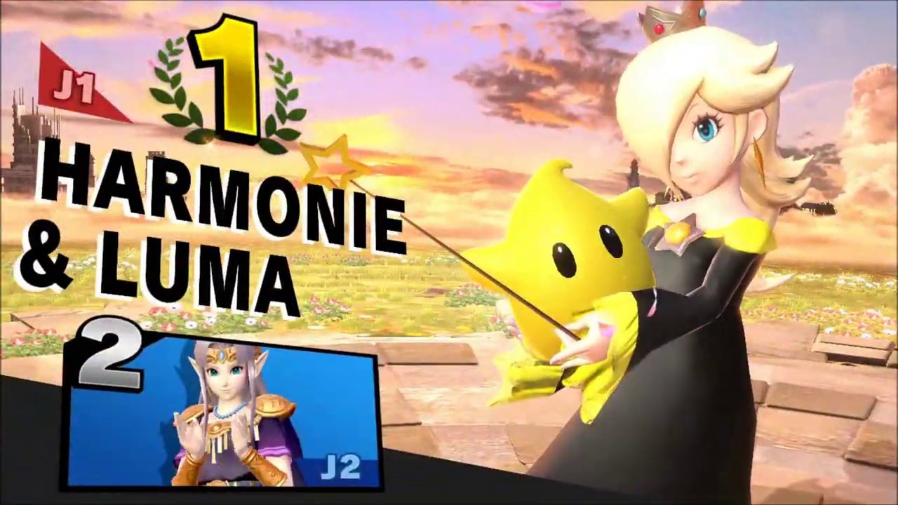 Harmonie & Luma vs ZELDA - Super Smash Bros Ultimate ELITE VIP
